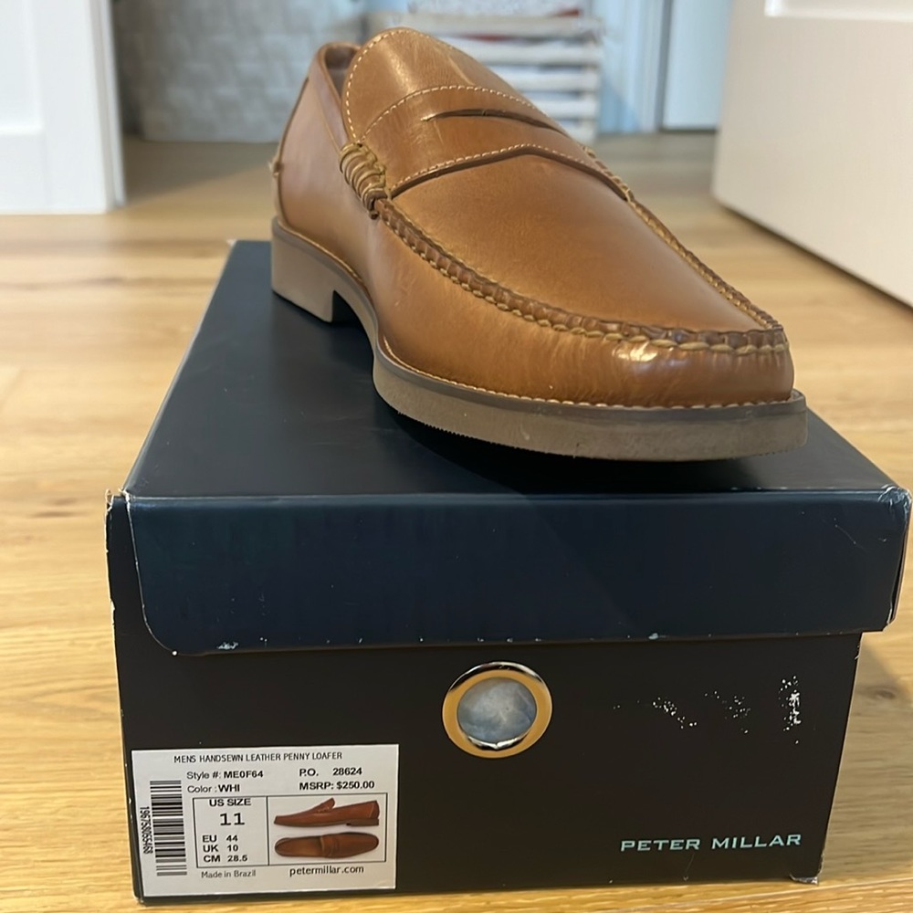 NEW IN BOX Peter Millar Penny Loafer sz 11